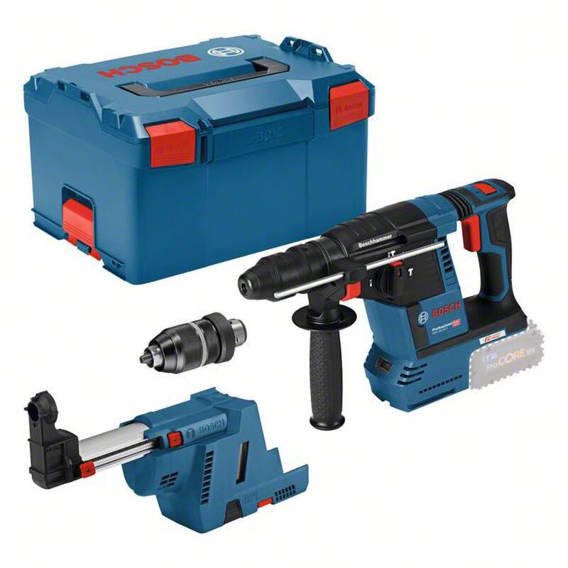 Bosch - Marteau Perforateur Sans Fil Gbh 18V-26 F Sans Batterie Ni Chargeur Gde 18V-16 En L-Boxx 238