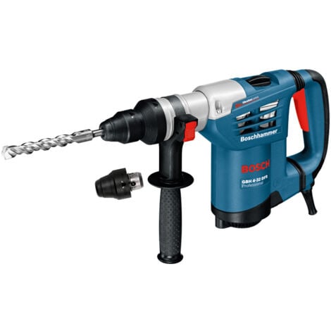 Bosch Professional GBH 4-32 DFR - Martillo perforador (4,2 J, Ø máx. hormigón 32 mm, SDS plus, en maletín)