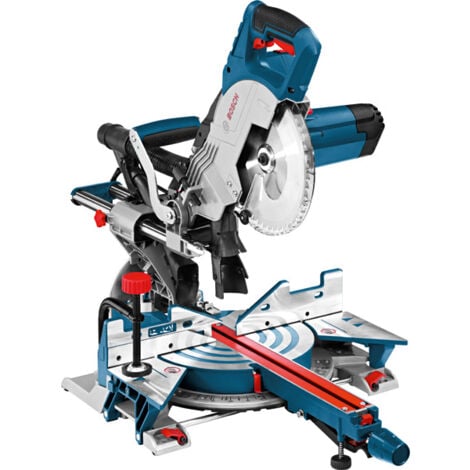 Bosch Professional GCM 8 SJL - Ingletadora telescópica (1600 W, disco 216 mm, Soft Start, láser)