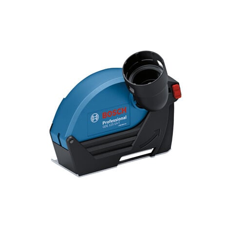 Bosch Professional GDE 125 EA-T - Caperuza de aspiración (para amoladora con caperuza de cierre rápido Ø disco 125 mm)