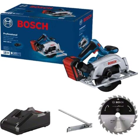 BOSCH PROFESSIONAL GKS 185-LI SCIE CIRCULAIRE SANS FIL 1 X 5,0 AH 0.601.6C1.223