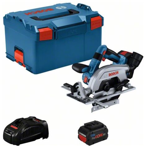 Bosch Professional GKS 18V-57-2 L (L) Akku-Handkreissäge (2xPC5,5Ah) (06016C1102)