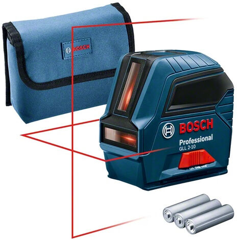 Bosch Professional GLL 2-10 Laser à lignes autonivelant, avec sacoche Portée (max.): 10 m S043661