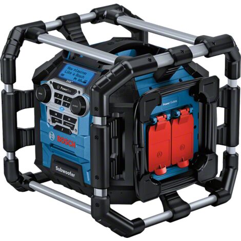 Bosch Akku-Baustellenradio Baustellen-Digitalradio GPB 18 V-5 SC Professional mit DAB+