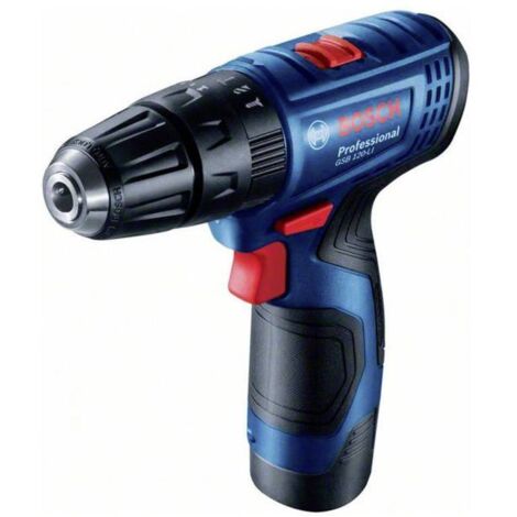 Bosch Professional GSB 120-LI 06019G8100 Trapano avvitatore a batteria 12 V 2.0 Ah Li-Ion incl. seconda batteria