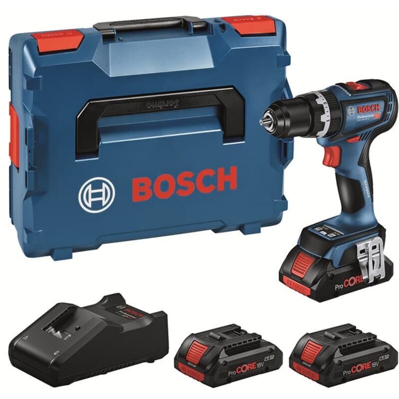 Bosch Professional Gsb 18v-90c(3x4, 0ahpc)gal18v-40 L-box (0615a5002w)