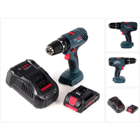 Bosch Professional GSB 18V-21 Perceuse-visseuse sans fil 18V 55Nm + 1 x Batterie ProCORE 4,0Ah + Chargeur rapide