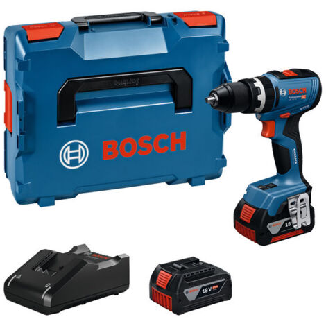 Bosch Professional GSB 18V-65 (L) Akku-Schlagbohrschauber (2x5,0Ah) (06019N3303)