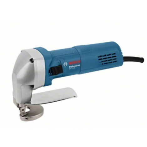 Bosch Professional GSC 75-16 - Cizalla de metal eléctrica (750 W, 5200 cpm, corte en acero 1,6 mm, en caja)
