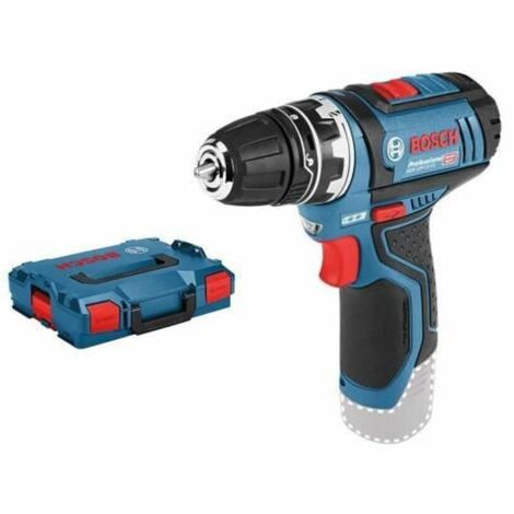 Bosch Professional Gsr 12V-15 Fc Flexiclick System 12V System Trapano-Avvitatore a Batteria, con 1X Accessorio, Mandrino Autoserrante Gfa 12-B, Batteria e Caricabatteria Non Incluse, in L-Boxx