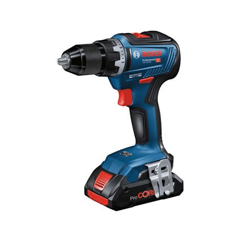 Bosch Professional GSR 18V-55 - Atornillador a batería (18V, 55 Nm, sin batería, en caja)