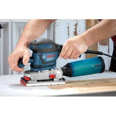 Bosch Professional GSS 230 AVE - Lijadora orbital (300 W, vibration control, plato lijador 182 x 92 mm, microfiltro, en L-BOXX)