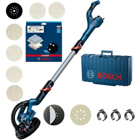 Bosch Professional GTR 55-225 Drywall Sander 550W 215mm 240v +EXPERT Accessories