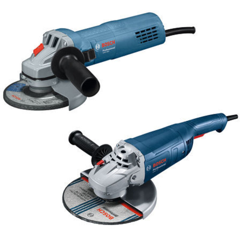 Gws 20-230 j+ gws 880 Smerigliatrice angolare professionale 23 cm 6500 rpm 2000 w 5,5 kg - Bosch