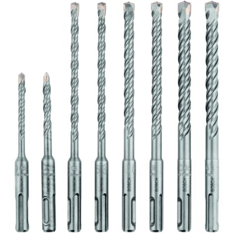 Bosch Professional Hammerbohrer SDS plus Set für Beton 8 tlg.