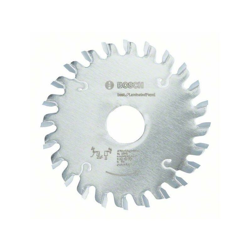 Bosch Vorritzblatt Top Precision BSCBI – 100x22 Mm, 24 Zähne, Für Plattenmaterial