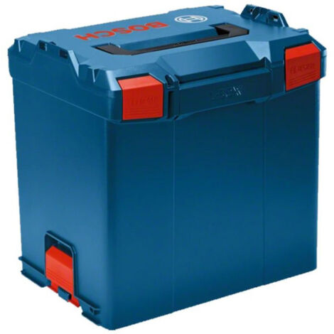 Bosch Professional – Malette de rangement L-BOXX 374 – ABS robuste – Mécanisme d'enclipsage – Compatible systèmes Sortimo – Poignée avant ergonomique