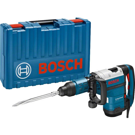 Bosch Professional – Marteau-piqueur 1500W SDS max 13J – Force de frappe 13J – Poids léger 8,5 kg – Système de contrôle des vibrations – Pour béton et pierre - MAX 13 J GSH