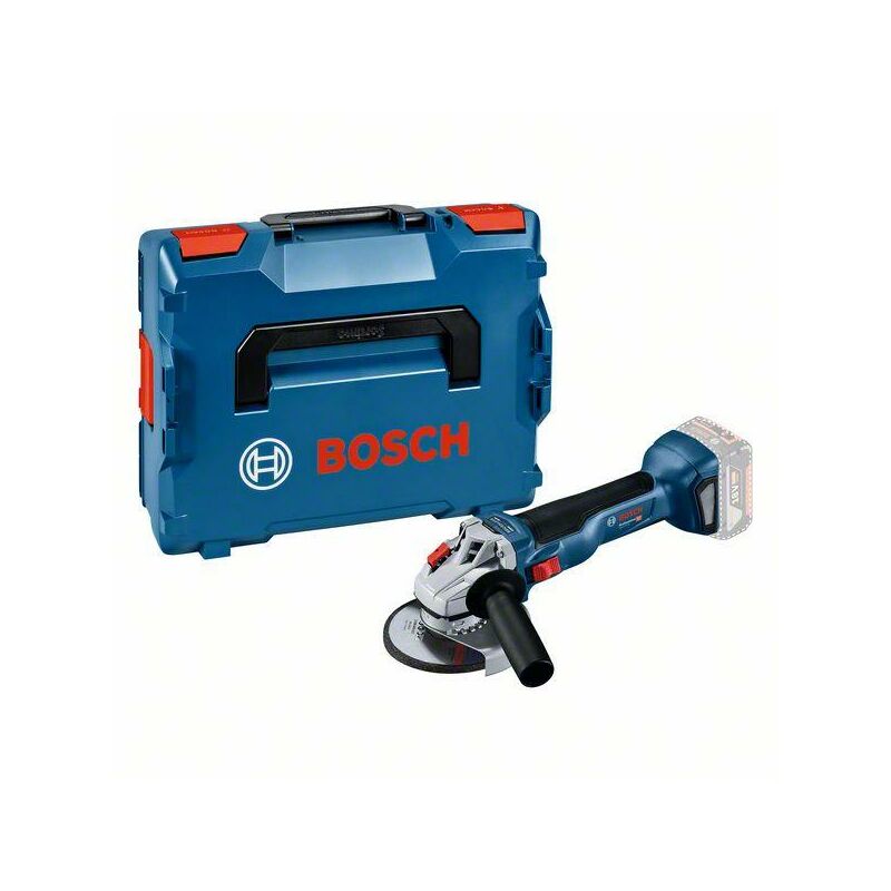 Bosch Professional Meuleuse angulaire sans fil GWS 18V-10, L-BOXX + Calage L-BOXX (sans batterie ni chargeur) - 06019J4003