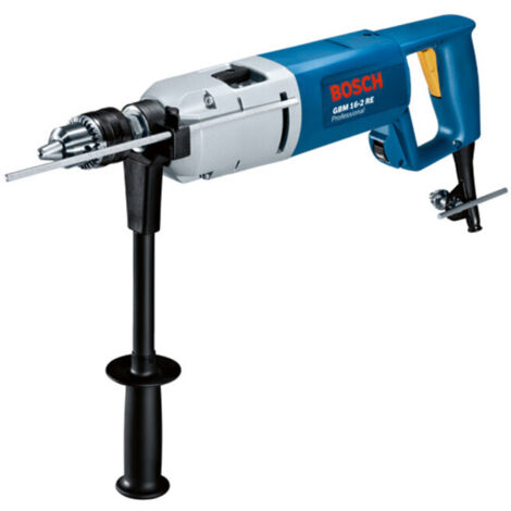 Bosch Professional – Perceuse à percussion 1050W – 2 vitesses 600-1450 tr/min – Mandrin 16mm à clé – Pour perçage bois et métal - GBM 16-2 RE