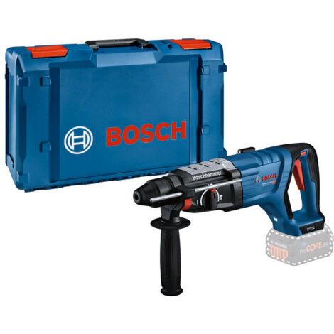 Bosch Professional – Perforateur sans fil 18V – Énergie de percussion 3,4 J – SDS-plus pour béton et maçonnerie – Poignée en D pour perçage vertical - 18V-28