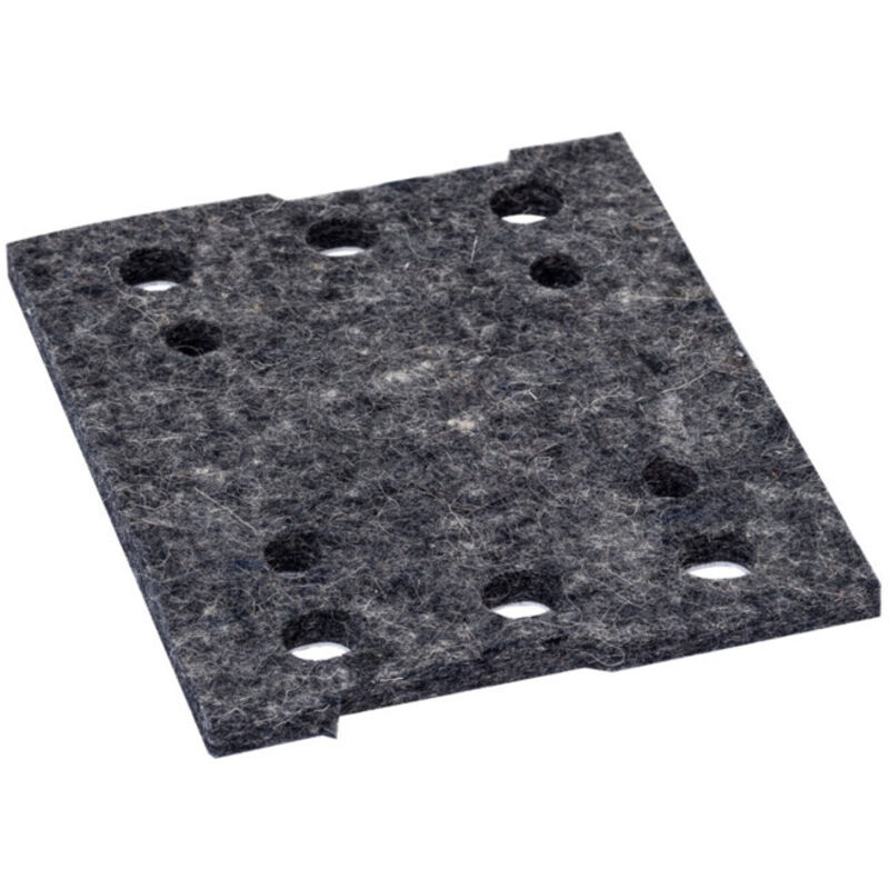 Plaque abrasive Bosch 110 x 100 mm avec feutre