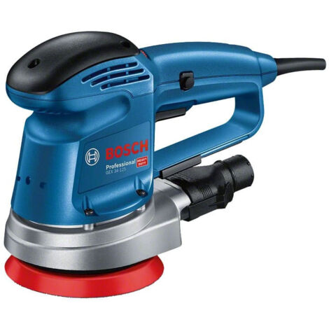 Bosch Professional – Ponceuse excentrique 125mm – Puissance 340W – Système d'aspiration – Fixation auto-agrippante – 601372300