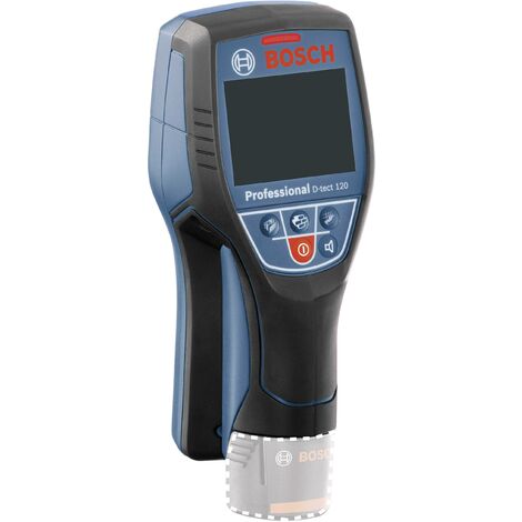 Bosch Professional Scanner mural D-tect 120 0601081308 Profondeur de détection (max.) 120 mm convient pour métal ferreux, bois, plastique, métal no Q261212