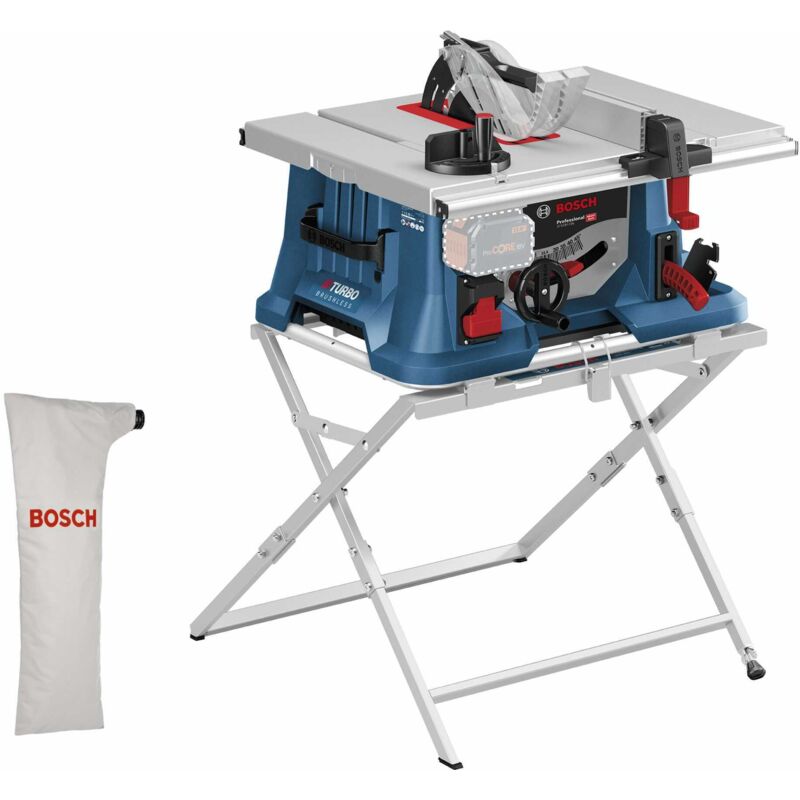 Scie sur table Bosch Professional GTS 18V 216 BITURBO+GTA 56 sans fil 216mm 4500 toursmin