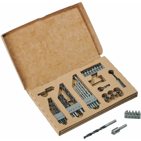 Bosch Professional Set da 34 pz. Bit di avvitamento/set di punte miste (legno, metallo, pietra, accessorio per trapano avvitatore)