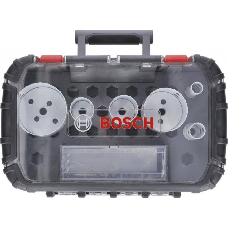 Professional Set da 9 pz. di Seghe a Tazza Progressor for Wood & Metal (per Elettricista, ø 19-83 mm, Accessorio per Foratrice) - Bosch