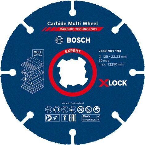 BOSCH Professional X-LOCK CMW 125x22.23mm EXPERT (2608901193)