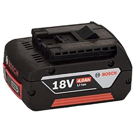 Bosch Professionnal 2 607 336 168 - batteria plug-in GBA 18 V 4,0 Ah M-C HD, Ah, Li Ion (confezionede 1)