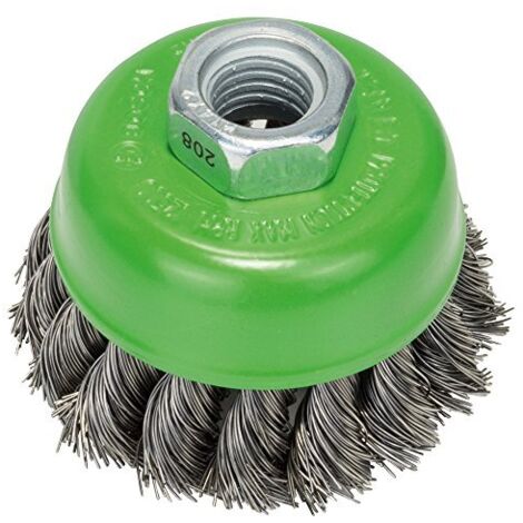 Bosch Professionnal 2 608 622 104 - Spazzola (a tazza), inossidabile 65 mm, 0,35 M14 (confezione de 1)