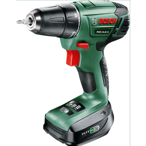 Bosch PSR 14,4 Li Akku Perceuse-visseuse sans fil 2 niveaux -Technologie + Coffret + 1x Batterie 1,5 Ah + Chargeur