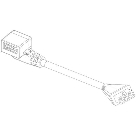 BOSCH Pumpenkabel 250mm mit Winkelstecker, 8738215191