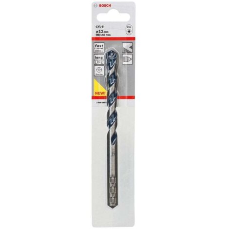 BOSCH - PUNTA A SPIRALE PER CALCESTRUZZOCLY-5, 12MM