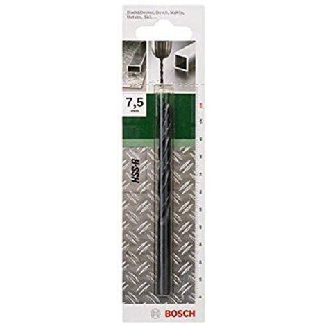 BOSCH - PUNTA DA TRAPANO PER METALLO 7,5MM HSS-R, DIN 338