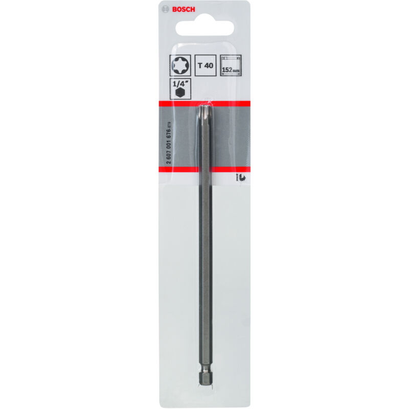 

2607001718 Punta de atornillar extra dura HEX 2, 25 mm - Bosch