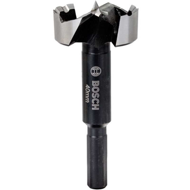 Image of Bosch - Edge dentata per trapano forstner ø 40mm Lunghezza 90mm . Gambo 10 mm.