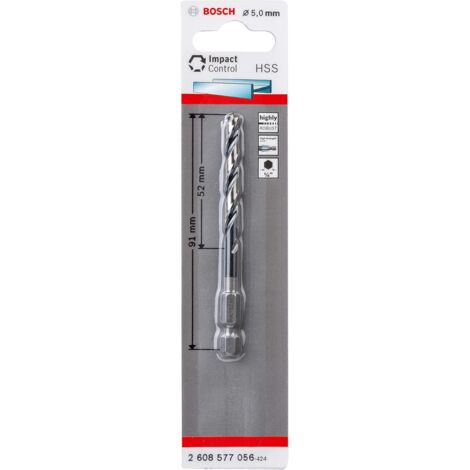 BOSCH - PUNTA IMPACT HSS 5 MM FERRO
