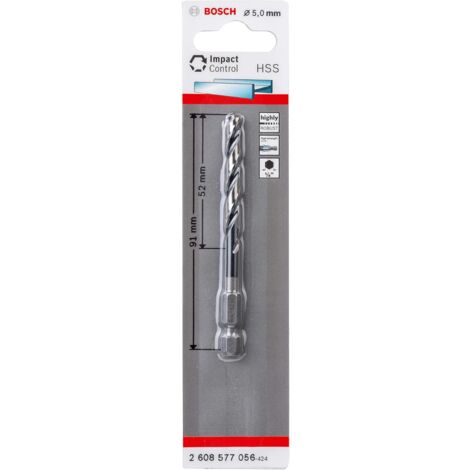 BOSCH - PUNTA IMPACT HSS 5 MM FERRO