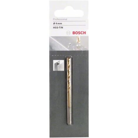 BOSCH - PUNTA PER METALLO HSS-TIN DIAM.4MM PROFESSIONAL