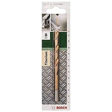 BOSCH - PUNTA TITANIO HSS-TIN 8x75X117 MM