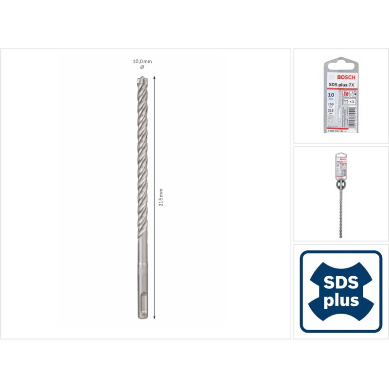 Sds Trapano Altro More-7X 10,0X150X215Mm Bosch