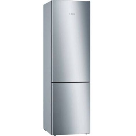 Bosch – Réfrigérateur combiné 60cm 343L A+++ – Congélateur en bas – Technologie VitaFresh pour viande et poisson – KGE39ALCA
