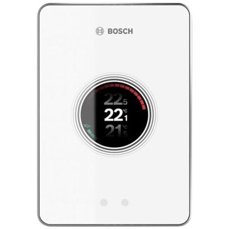 Bosch Regulador WLAN inteligente EasyControl pantalla táctil, conexión App, blanco, 7736701341