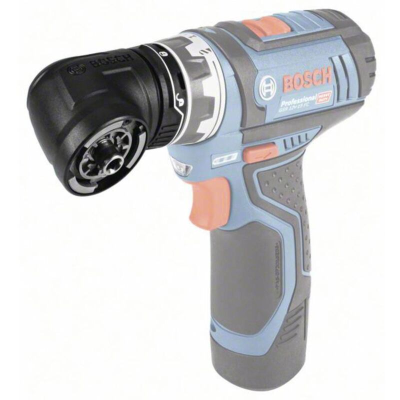 Bosch Professional adaptateur renvoi d’angle FlexiClick GFA 12 W compatible avec GSR 12V 15 FC