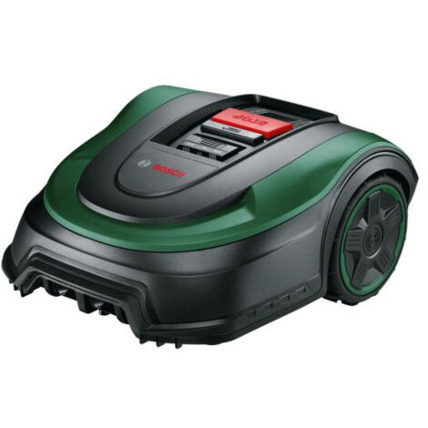 Bosch – Robot tondeuse Indego S+ 500 – Surface d'action 500m² – Guidage LogiCut – Éjection mulching – Alimentation sur batterie