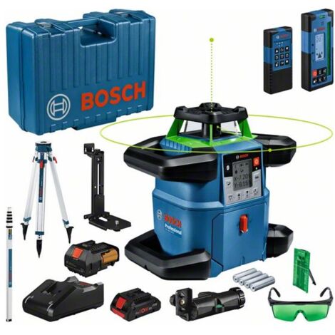 Bosch Rotationslaser GRL 650 CHVG mit Messstab GR 500 Professional